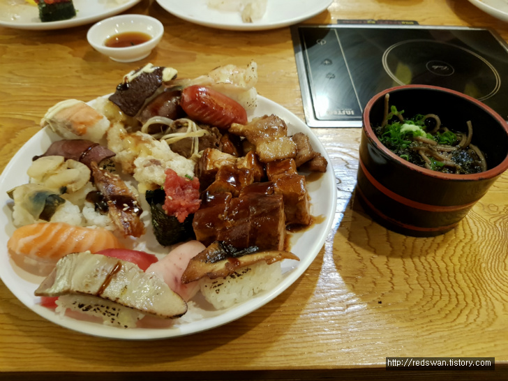 별점3/5점. 대백에 있는 동성로 초밥 뷔페 스시메이진 황금접시 작업 사진 20