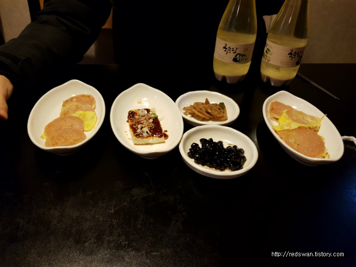 별점 4/5점. 남구 이천동 부침 전문. 안주가 맛있는 녹두공주. 작업 사진 4