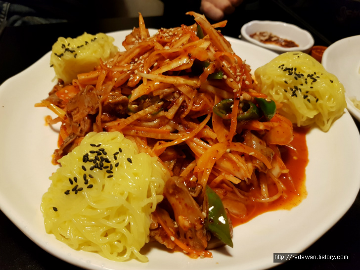 별점 4/5점. 남구 이천동 부침 전문. 안주가 맛있는 녹두공주. 작업 사진 6