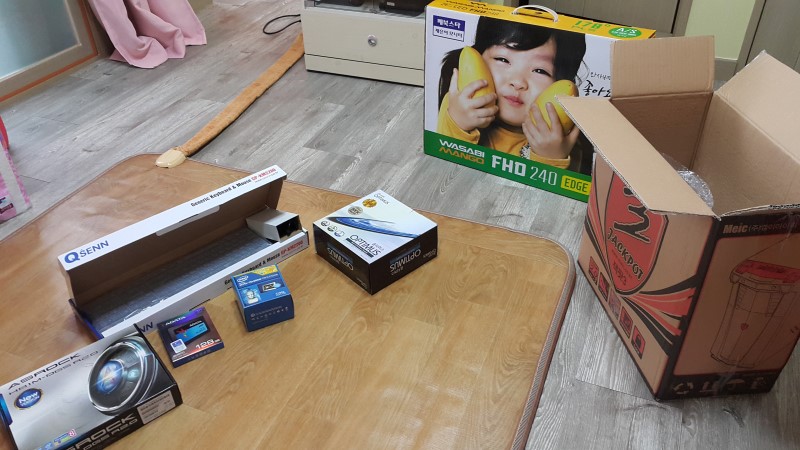 컴퓨터 부품 사서 직접 조립해보자! 작업 사진 2