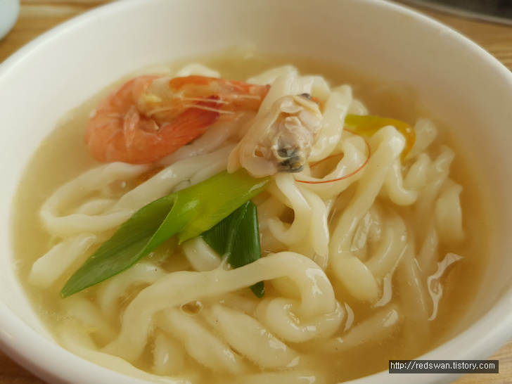 별점 5/5점. 구미 청주칼국수. 국물이 시원한 해물칼국수 작업 사진 7