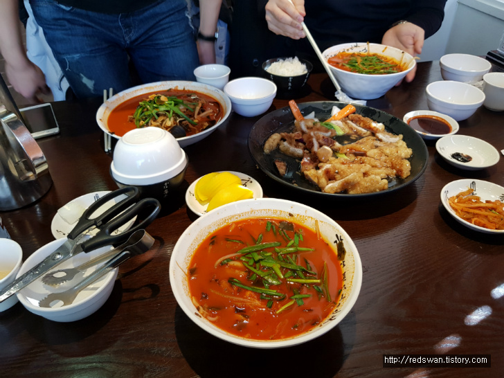 별점3/5점. 경산 정평동 중화요리 전문점 칠사부 작업 사진 6