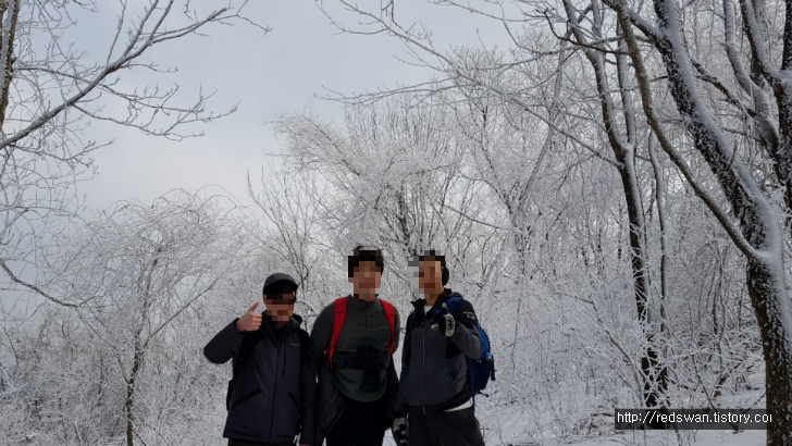 (전북 장수 장안산) 뜻하지 않은 설산 오르기 작업 사진 9