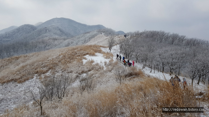 (전북 장수 장안산) 뜻하지 않은 설산 오르기 작업 사진 12