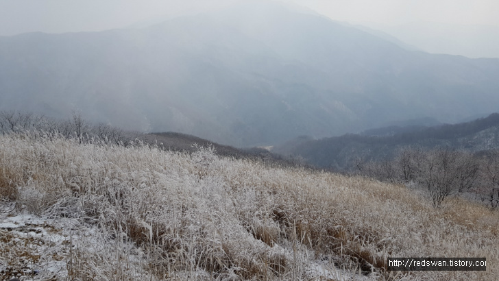 (전북 장수 장안산) 뜻하지 않은 설산 오르기 작업 사진 13