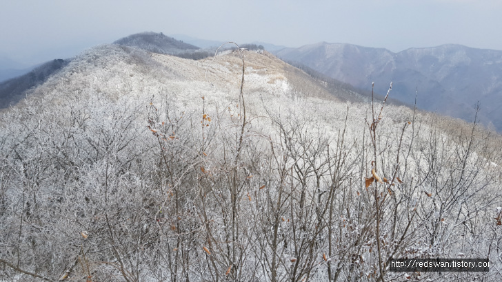 (전북 장수 장안산) 뜻하지 않은 설산 오르기 작업 사진 16
