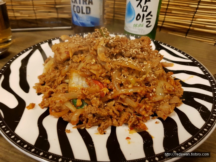 별점3/5점. 대구 남구 봉덕동 술집 서민실내포장. 작업 사진 5