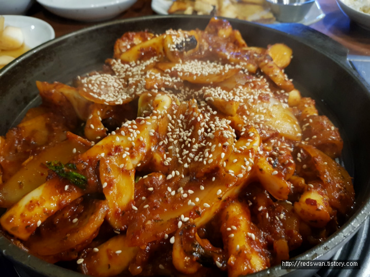 별점4/5점. 팔공산맛집. 조가네갑오징어 대구팔공산점. 작업 사진 10