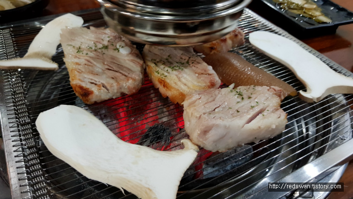 별점4/5점. 수성구 시지광장 삼겹살맛집 진정화로구이. 작업 사진 9