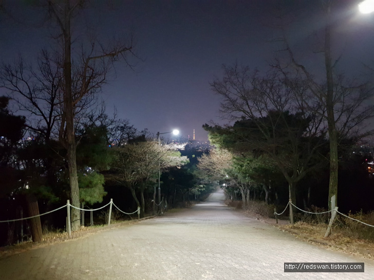 대구 북구 침산동 야경보기 좋은 곳. 침산공원. 침산정. 작업 사진 6