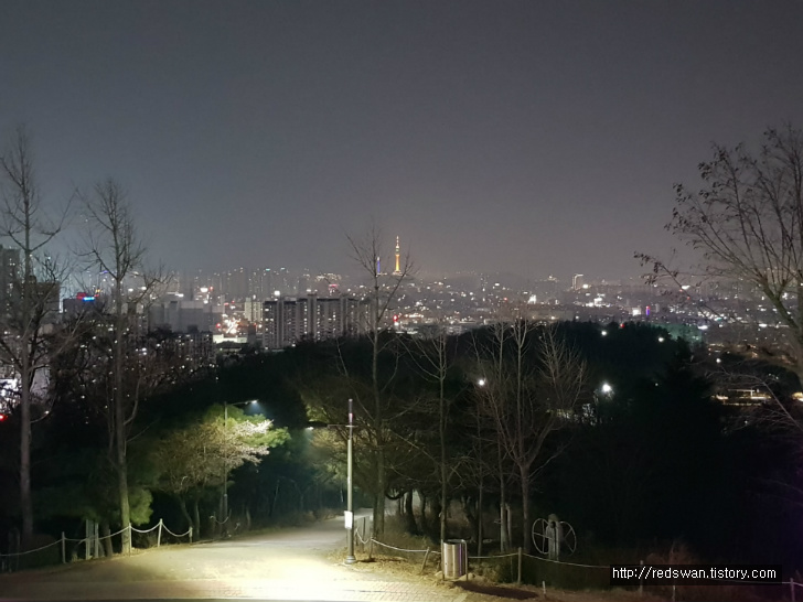대구 북구 침산동 야경보기 좋은 곳. 침산공원. 침산정. 작업 사진 17