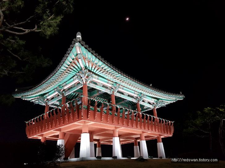 대구 북구 침산동 야경보기 좋은 곳. 침산공원. 침산정. 작업 사진 10