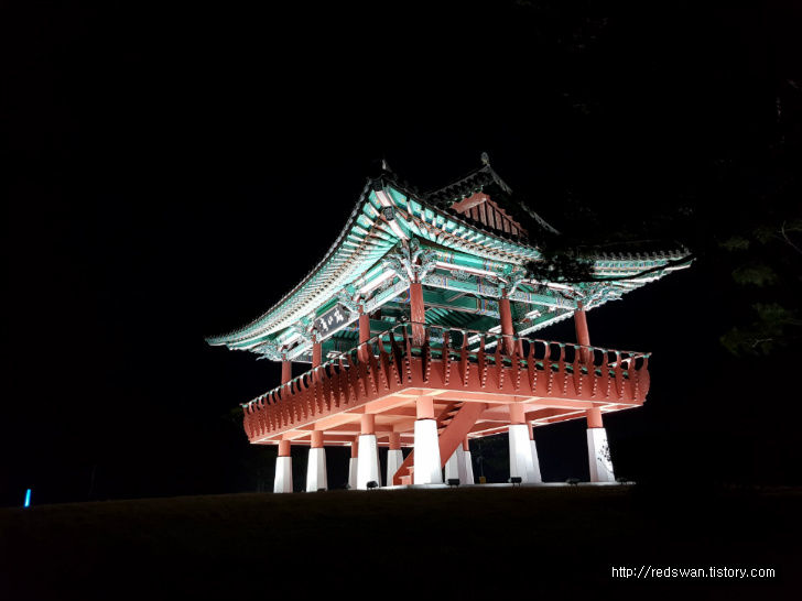 대구 북구 침산동 야경보기 좋은 곳. 침산공원. 침산정. 작업 사진 9