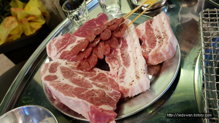 별점4/5점. 수성구 상동 맛있는 삼겹살집 날꾸버잡수. 작업 사진 6