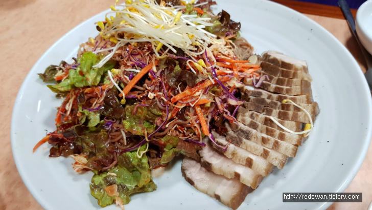 별점4/5점. 대구 앞산 맛집 메밀음식전문점 오월에메밀. 작업 사진 9