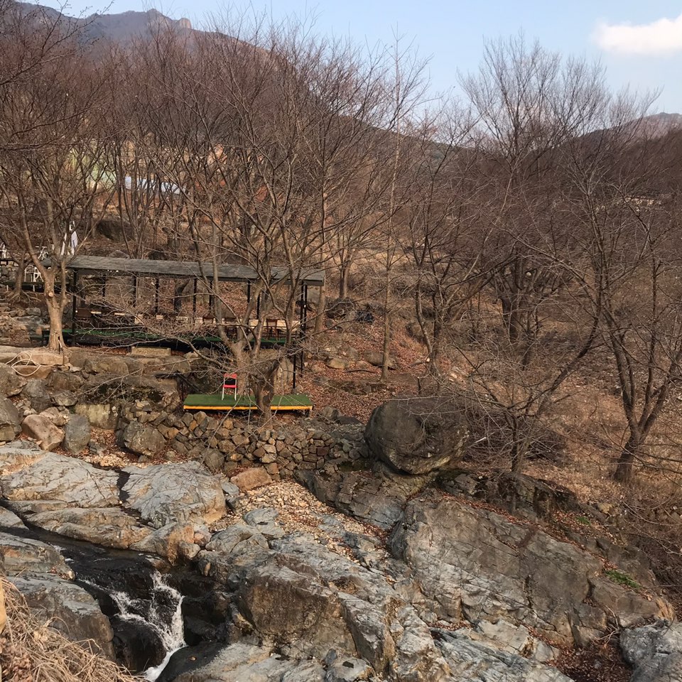 대구 달성군 대자연 속, 눈이 시원한 카페. 카페담. 작업 사진 7