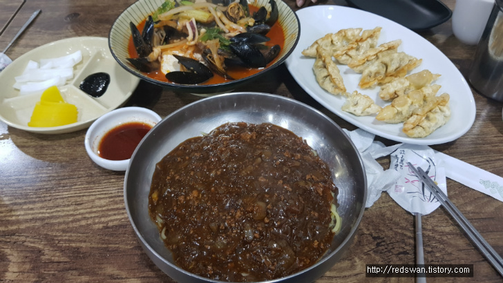 대구 시지 중국집 맛집. 짬뽕 전문점 아미성. 작업 사진 3
