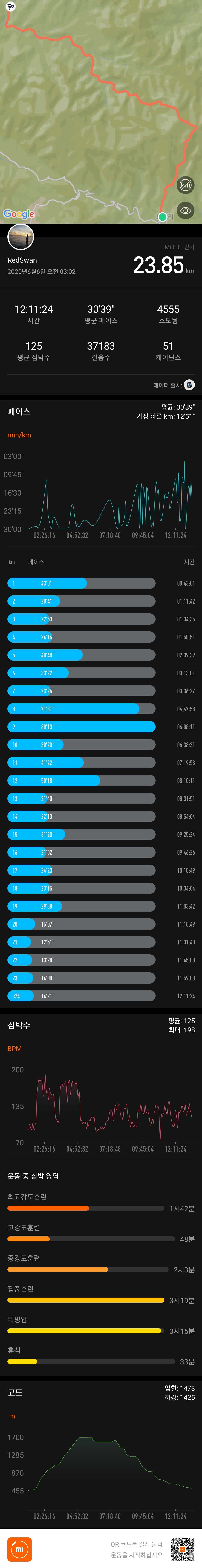 (5점) 샤오미 미밴드4(Mi fit) 사용 후기. 작업 사진 11