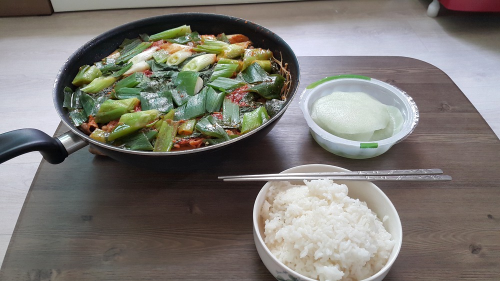 <콩나물 불고기> 재료의 과함이 빚은 콩불 작업 사진 4